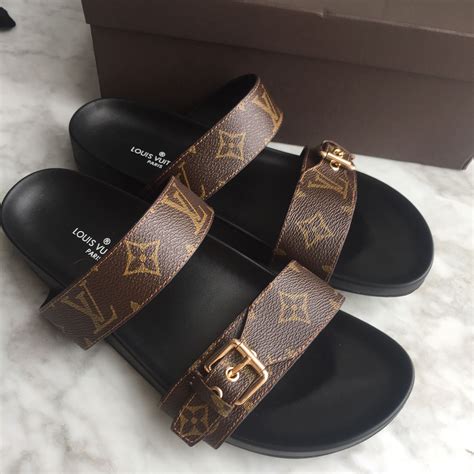 new louis vuitton slippers|louis vuitton slippers female.